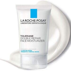 La Roche-Posay Toleriane Double Repair Face Moisturizer, Daily Moisturizer Face Cream with Ceramide & Niacinamide for All Skin Types, Immediate Comfort & Long Lasting Hydration, Fragrance Free