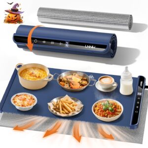 Food Warming Mat with Heat-Resistant Pad