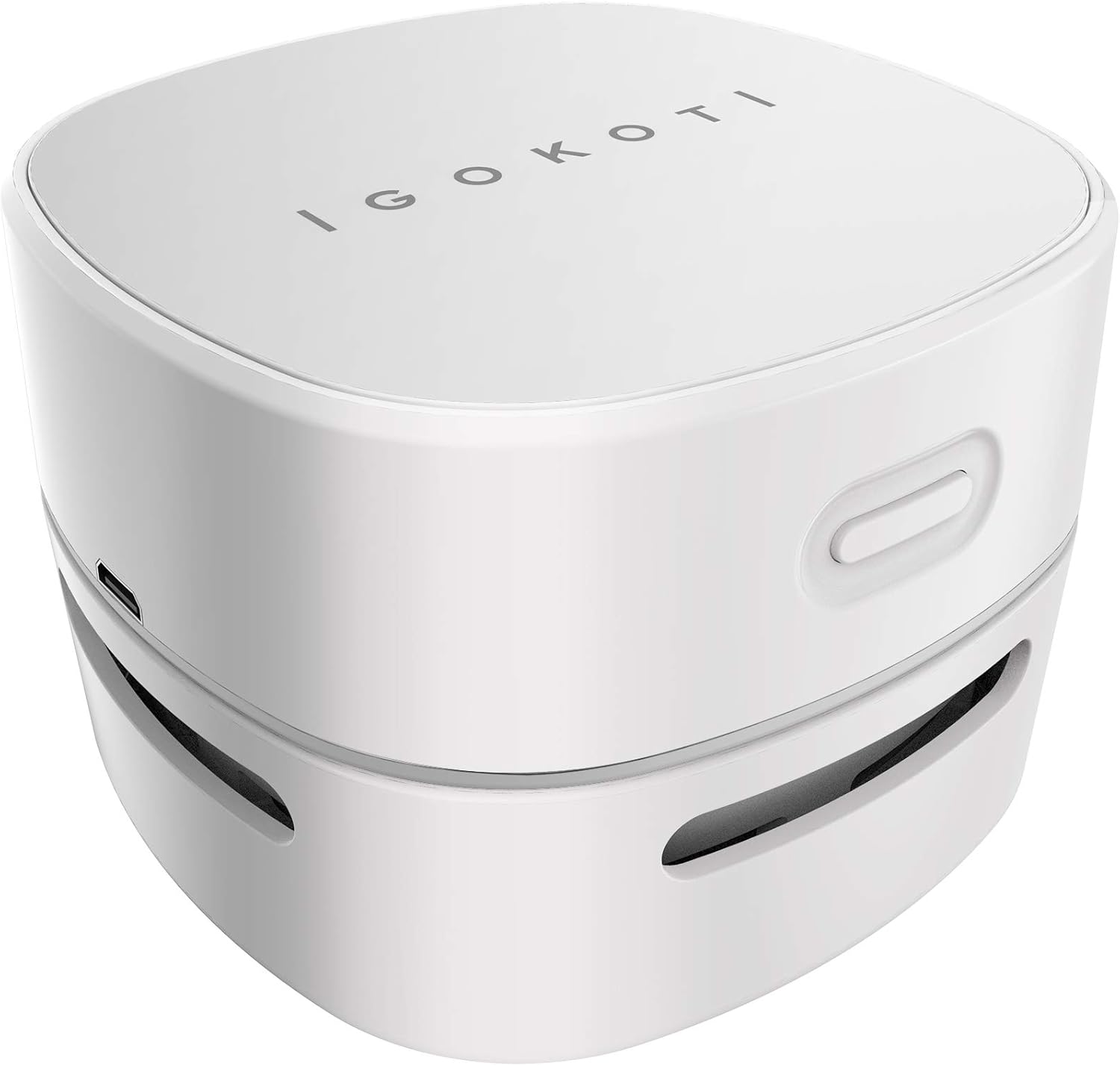 IGOKOTI Desk Vacuum Cleaner Mini,Counter Vacuum,Tabletop Vacuum Cleaner USB Rechager, Cordless Energy Saving Design