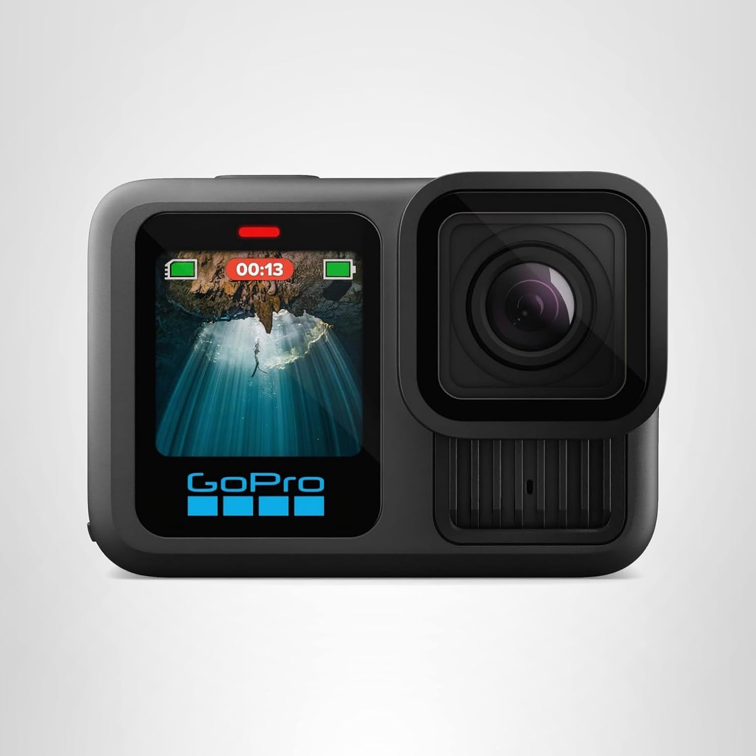 GoPro HERO13 Black – Waterproof Action Camera with 5.3K60 Video, 27MP Photo + Compatability with HB-Series Lenses
