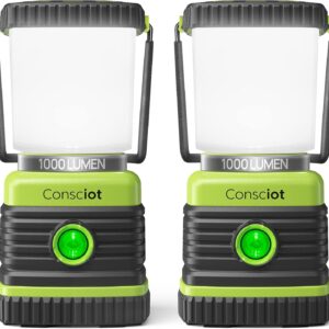 Consciot LED Battery Powered Camping Lantern