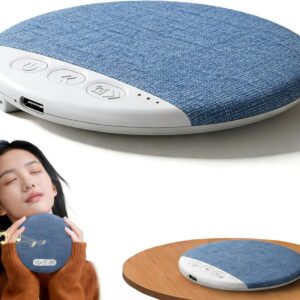 2026 New Sleep Pillow Speaker, Bluetooth Pillow Speaker with White Noise Timer Wireless Sleep Aid with Stereo Bass Private Sleep Headphones for Adult Kids