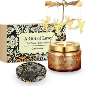 Valentines Day Gifts for Her, Unique Birthday Gift for Women, Rotating Scented Candles for Mom, Funny Birthday Gift for Grandma Wife Daughter, Ideal Choice for Valentines, Anniversary